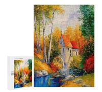 Puzzle pour Adolescents 500 PCS The Mill Puzzle pour Adultes - Jeu Manuel - Décoration Murale - Difficile Et Stimulant 500 PCS