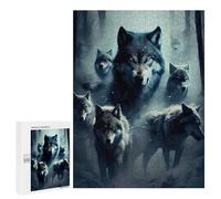 Puzzle pour Adolescents 500 PCS The Wolfpack Puzzle pour Adultes - Jeu Manuel - Décoration Murale - Difficile Et Stimulant 500 PCS