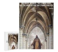 Puzzle pour adolescents 500 pièces Catholic Good Citations 5 Puzzle pour adultes, jeu de réflexion, décoration parfaite, plaisir pour les activités à la maison, 500 pièces