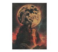 Puzzle pour Adolescents 52x38cm/1000pcs Astronaut Lost in Space Puzzles pour Adolescents - Décoration Murale - Améliore La Mémoire - Cadeaux De Noël Et d'anniversaire 52x38cm/1000pcs