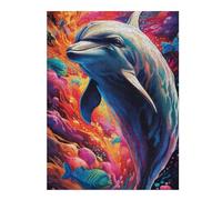 Puzzle pour Adolescents 52x38cm/1000pcs Colorful Oceanic Dreams Puzzles pour Adultes Jeu De Réflexion Course De Vitesse Interaction Parent-Enfant 52x38cm/1000pcs
