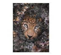 Puzzle pour Adolescents 52x38cm/1000pcs Flowered Leopard Puzzle pour Adultes Jeu Manuel Défi Difficile Jeu Stimulant Cadeaux 52x38cm/1000pcs