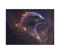 Puzzle pour Adolescents 52x38cm/1000pcs Galactic Eagle Cosmic Majesty -1 Puzzles pour Adultes Jeux Relaxants Difficulté Difficile Cadeaux Uniques d'anniversaire Et De Noël 52x38cm/1000pcs