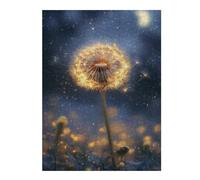 Puzzle pour Adolescents 52x38cm/1000pcs Magical Dandelion Night Sky -1 Puzzle Anti-Stress, Jouet Idéal pour Se Détendre Pendant Les Vacances À La Maison, Parfait comme Cadeau 52x38cm/1000pcs