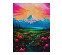 Puzzle pour Adolescents 52x38cm/1000pcs Natural Beauty Puzzle pour Adultes - Jouets À Monter Soi-même - Défi Difficile - Cadeaux De Noël Et d'anniversaire 52x38cm/1000pcs