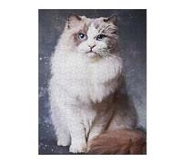 Puzzle pour Adolescents 52x38cm/1000pcs New Cat Atwork Jeu De Réflexion pour Adultes, Amusant Et Humoristique, pour Stimuler Votre Cerveau 52x38cm/1000pcs
