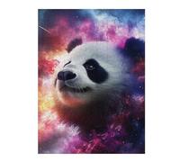 Puzzle pour Adolescents 52x38cm/1000pcs Panda in Space -4 Jeu De Puzzle pour Adultes - Casse-tête - Décoration Parfaite - Interaction Parent-Enfant 52x38cm/1000pcs