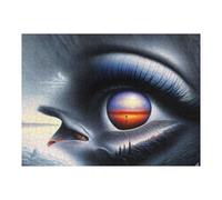 Puzzle pour Adolescents 52x38cm/1000pcs Pièces De Puzzle Eye of The Storm Surreal Vision Puzzles pour Adultes Jeu Manuel Décoration Parfaite Défi À Compléter 52x38cm/1000pcs