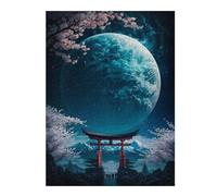 Puzzle pour Adolescents 52x38cm/1000pcs Planes in The Torii Gate Jeu De Réflexion pour Adultes, Amusant Et Humoristique, pour Stimuler Votre Cerveau 52x38cm/1000pcs