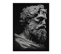 Puzzle pour Adolescents 52x38cm/1000pcs Plato Philosopher Puzzles pour Adolescents - Décoration Murale - Améliore La Mémoire - Cadeaux De Noël Et d'anniversaire 52x38cm/1000pcs