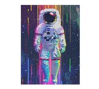 Puzzle pour Adolescents 52x38cm/1000pcs Spacewalking in Silence Puzzles pour Adolescents Jeux Relaxants Course De Vitesse Manuelle Difficile Et Stimulant 52x38cm/1000pcs