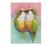 Puzzle pour Adolescents 52x38cm/1000pcs Two Birds in Love Puzzle À Monter Soi-même - Jouets pour Améliorer La Mémoire - Cadeaux Uniques pour Un Anniversaire Ou Noël 52x38cm/1000pcs