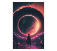 Puzzle pour Adolescents 75x50cm/1000pcs Black Hole's Whisper Puzzle pour Adultes Jeux Relaxants Décoration Parfaite Difficile À Compléter 75x50cm/1000pcs