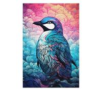 Puzzle pour Adolescents 75x50cm/1000pcs Colorful Abstract Penguin Art Jeu De Puzzle pour Adultes - Casse-tête - Décoration Parfaite - Interaction Parent-Enfant 75x50cm/1000pcs
