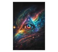Puzzle pour Adolescents 75x50cm/1000pcs Eye See Universe Puzzle pour Adultes Jeu Manuel Défi Difficile Jeu Stimulant Cadeaux 75x50cm/1000pcs