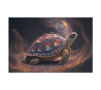 Puzzle pour Adolescents 75x50cm/1000pcs Galactic Turtle in Space -1 Jeu De Puzzle pour Adultes - Casse-tête - Décoration Parfaite - Interaction Parent-Enfant 75x50cm/1000pcs