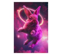 Puzzle pour Adolescents 75x50cm/1000pcs Holy Bunny in The Sky Puzzles pour Adolescents Jeux Relaxants Course De Vitesse Manuelle Difficile Et Stimulant 75x50cm/1000pcs