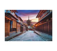 Puzzle pour Adolescents 75x50cm/1000pcs Japan Asia Travel Kyoto Puzzle À Monter Soi-même - Jouets pour Améliorer La Mémoire - Cadeaux Uniques pour Un Anniversaire Ou Noël 75x50cm/1000pcs