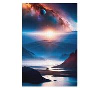 Puzzle pour Adolescents 75x50cm/1000pcs Pièces De Puzzle Alpine Planetary Symphony Puzzles pour Adultes, Jouet, Décoration Murale, Améliore La Mémoire, Difficile À Compléter 75x50cm/1000pcs