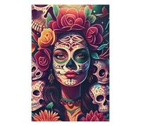 Puzzle pour Adolescents 75x50cm/1000pcs Pièces De Puzzle Celebrating Life and Death Puzzles pour Adultes, Jouet, Décoration Murale, Améliore La Mémoire, Difficile À Compléter 75x50cm/1000pcs