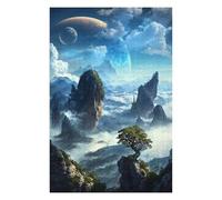 Puzzle pour Adolescents 75x50cm/1000pcs Pièces De Puzzle Skyborne Peaks Horizon Puzzles pour Adultes, Jouet, Décoration Murale, Améliore La Mémoire, Difficile À Compléter 75x50cm/1000pcs