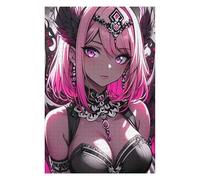 Puzzle pour Adolescents 75x50cm/1000pcs Pink-Haired Anime Angel Puzzle À Monter Soi-même - Jouets pour Améliorer La Mémoire - Cadeaux Uniques pour Un Anniversaire Ou Noël 75x50cm/1000pcs