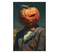 Puzzle pour Adolescents 75x50cm/1000pcs Pumpkin Head Man Puzzle pour Adultes, Jouet, Décoration Murale, Défi Difficile, Activités Amusantes À La Maison 75x50cm/1000pcs