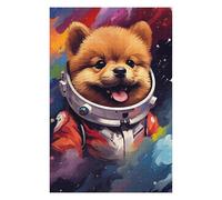 Puzzle pour Adolescents 75x50cm/1000pcs Space Dog Adventure-16 Puzzle À Monter Soi-même - Jouets pour Améliorer La Mémoire - Cadeaux Uniques pour Un Anniversaire Ou Noël 75x50cm/1000pcs