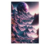 Puzzle pour Adolescents 75x50cm/1000pcs Space Odyssey Puzzles pour Adolescents - Décoration Murale - Améliore La Mémoire - Cadeaux De Noël Et d'anniversaire 75x50cm/1000pcs