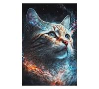 Puzzle pour Adolescents 75x50cm/1000pcs The Magic Cat Puzzle Anti-Stress - Analyse Et Logique - Niveau Difficile Et Stimulant 75x50cm/1000pcs
