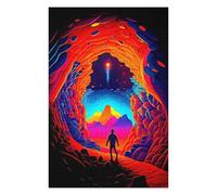 Puzzle pour Adolescents 75x50cm/1000pcs Vibrant Cave Journey Puzzle pour Adultes, Jeux Familiaux, Difficile, Idéal comme Cadeau pour Toute La Famille 75x50cm/1000pcs