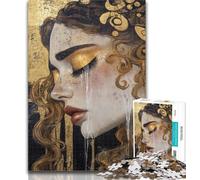 Puzzle pour Adolescents : Beau Visage de la déesse, 1 000 pièces, activité Amusante pour la Maison, Jouets pour Les Jours de Pluie, Cadeaux d'anniversaire 50 x 75 cm