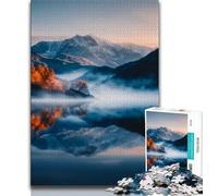 Puzzle pour Adolescents Beaux paysages 1000 pièces Puzzles pour Adultes et Adolescents Jouets éducatifs et éducatifs Jeux familiaux Améliorer l'amour Entre Les Couples 26x38cm