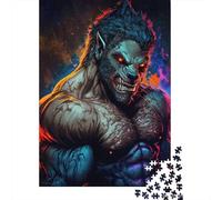 Puzzle pour Adolescents, Bête féroce, 1 000 pièces, Puzzle en Bois pour Adultes, Jeux éducatifs, 1 000 pièces (75 x 50 cm)