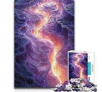 Puzzle pour Adolescents de 1000 pièces Faille céleste : Un défi Stimulant, Cadeau d'anniversaire idéal pour Les 14 Ans et Plus Dimensions : 38x26cm