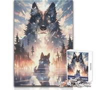 Puzzle pour Adolescents de 1000 pièces - Jeu éducatif Familial avec accompagnement Parental - Niveau de difficulté:Difficile - Cadeau d'anniversaire - Dimensions:50x75cm