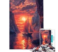 Puzzle pour Adolescents de 1000 pièces Le Dernier Navire Un Puzzle Difficile et Stimulant idéal pour Toute la Famille à partir de 14 Ans (38x52cm)
