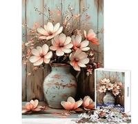 Puzzle pour Adolescents de 1000 pièces Nature Morte Florale Jouet Anti-Stress Cadeau d'anniversaire Jeu éducatif Collection d'artistes Beaux-Arts Format 38x26cm