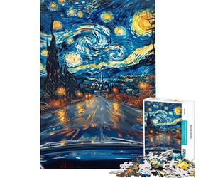 Puzzle pour Adolescents de 1000 pièces Point de Vue Unique La Nuit étoilée Jeu de réflexion pour Adultes Analyse et logique Cadeau pour Amis et Famille (Taille 38x26cm)