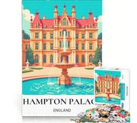 Puzzle pour Adolescents de 1000 pièces représentant Un Palais Royal Historique Un Jeu Impossible et Stimulant pour réduire Le Stress, idéal comme Cadeau 38x52cm