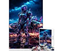 Puzzle pour Adolescents de 1000 pièces sur Le thème futuriste de James Bond Jeu de Construction idée Cadeau Jeu éducatif avec Poster et fiche de Questions Assortis Dimensions 50x75 cm