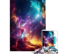 Puzzle pour Adolescents de 1000 pièces Symphonie astrale Un Jeu Familial Difficile et Stimulant idéal pour Les 14 Ans et Plus 38x26cm