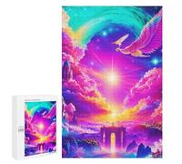 Puzzle pour Adolescents Enchanted Sky Kingdom Puzzle Adulte Anti-Stress, Cadeau d'anniversaire, Cadeaux, 1000 PCS