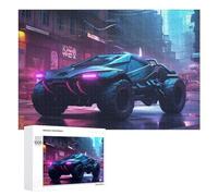 Puzzle pour Adolescents Future City Car Puzzle Adulte Anti-Stress, Cadeau d'anniversaire, Cadeaux, 1000 PCS