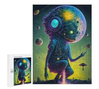 Puzzle pour Adolescents Galactic Guardian A Cosmic Being in Space Puzzle Adulte Anti-Stress, Cadeau d'anniversaire, Cadeaux, 500 PCS