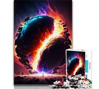 Puzzle pour Adolescents La Fin de l'univers 1000 pièces pour Adultes et Adolescents Jouet éducatif et éducatif idéal comme Cadeau pour Toute la Famille (50x75cm)