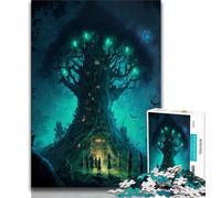 Puzzle pour Adolescents l'appel de l'arbre du Monde 1000 pièces pour Adultes Jouets éducatifs et éducatifs Jeux familiaux renforce l'amour Entre Couples 26x38cm
