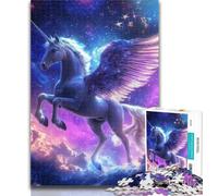 Puzzle pour Adolescents Licorne de l'univers 1000 pièces pour Adultes et Adolescents, entraînez Votre Cerveau et Vos Mains, Cadeau d'anniversaire, Cadeaux 50x75cm