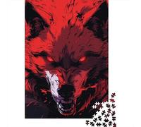 Puzzle pour Adolescents Renard Astronaute néon 1000 pièces, Puzzle en Papier pour Adultes et Adolescents à partir de 18 Ans, pour Adultes, 38 x 26 cm / 1000 pièces