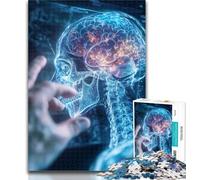 Puzzle pour Adolescents Storm Brain 1000 pièces, pour Adolescents et Adultes, Cadeaux pour Amis et Famille, à partir de 14 Ans, 26x38cm